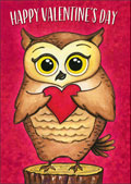 valentine owl love